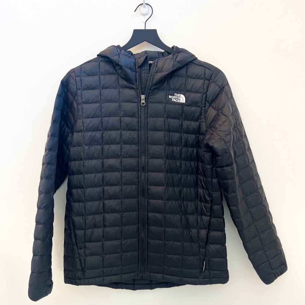 Boys LG The North Face light hooded puffer